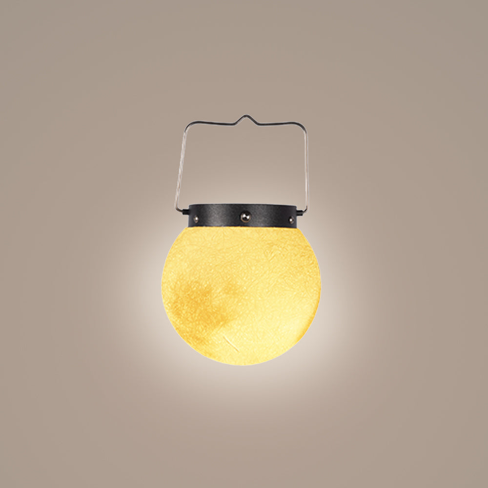 Elif Außenpendelleuchte Mond, Solar, ∅15/25/30/50/60CM - Cueteks