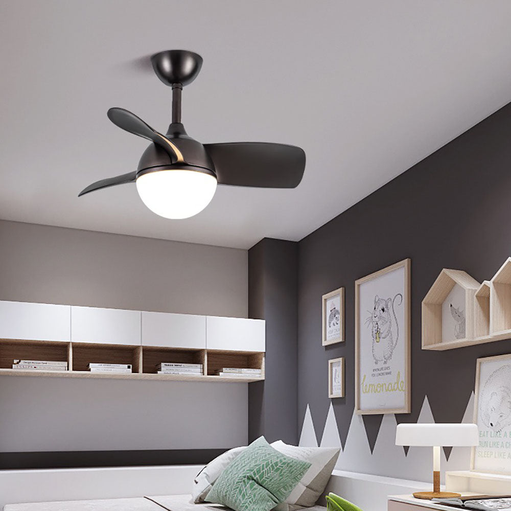 Morandi Deckenventilator mit Beleuchtung 3-Blatt, 3 Farben, ∅76cm - Cueteks