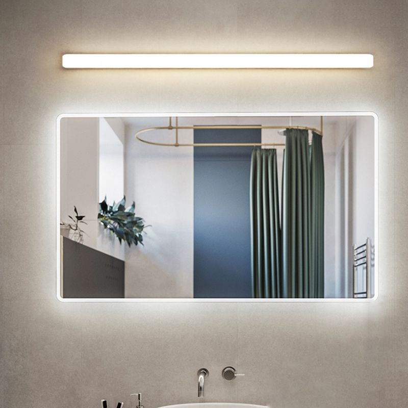 Edge Bar Spiegelfront Wandleuchte Weiß, 20CM/41CM/61CM/90CM lang - Cueteks