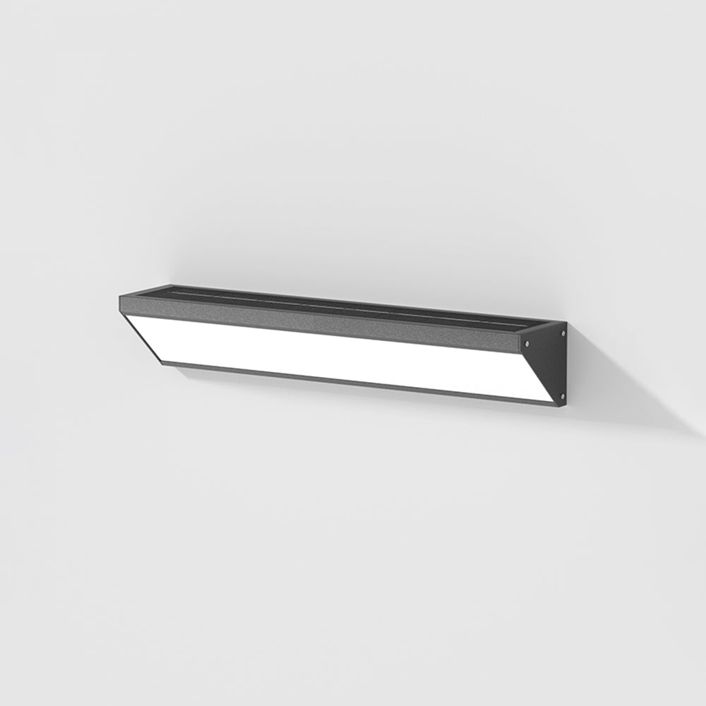 Edge Außenwandleuchte Dreieck, Solar, 40/80/100CM Lang - Cueteks