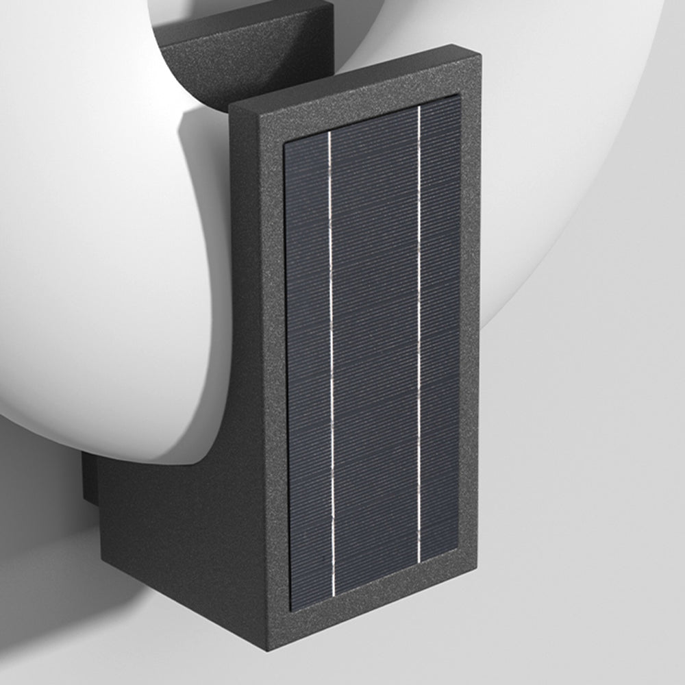 Isaac Außenwandlleuchte Ring, Solar - Cueteks