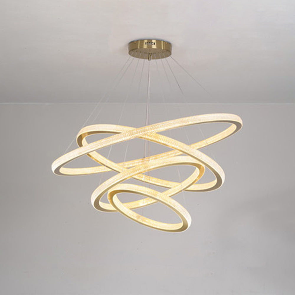 Kirsten Kronleuchter, 1/2/3/4-flammig, ∅40/60/80/100CM - Cueteks