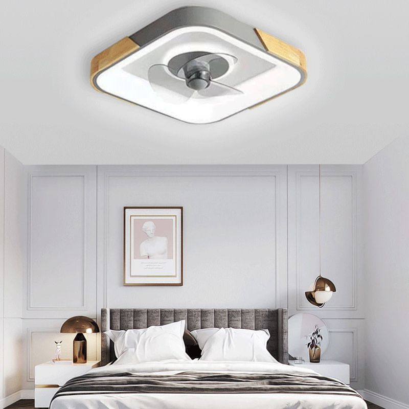Ozawa Deckenventilator mit Beleuchtung, 3 Farben, ∅50CM - Cueteks
