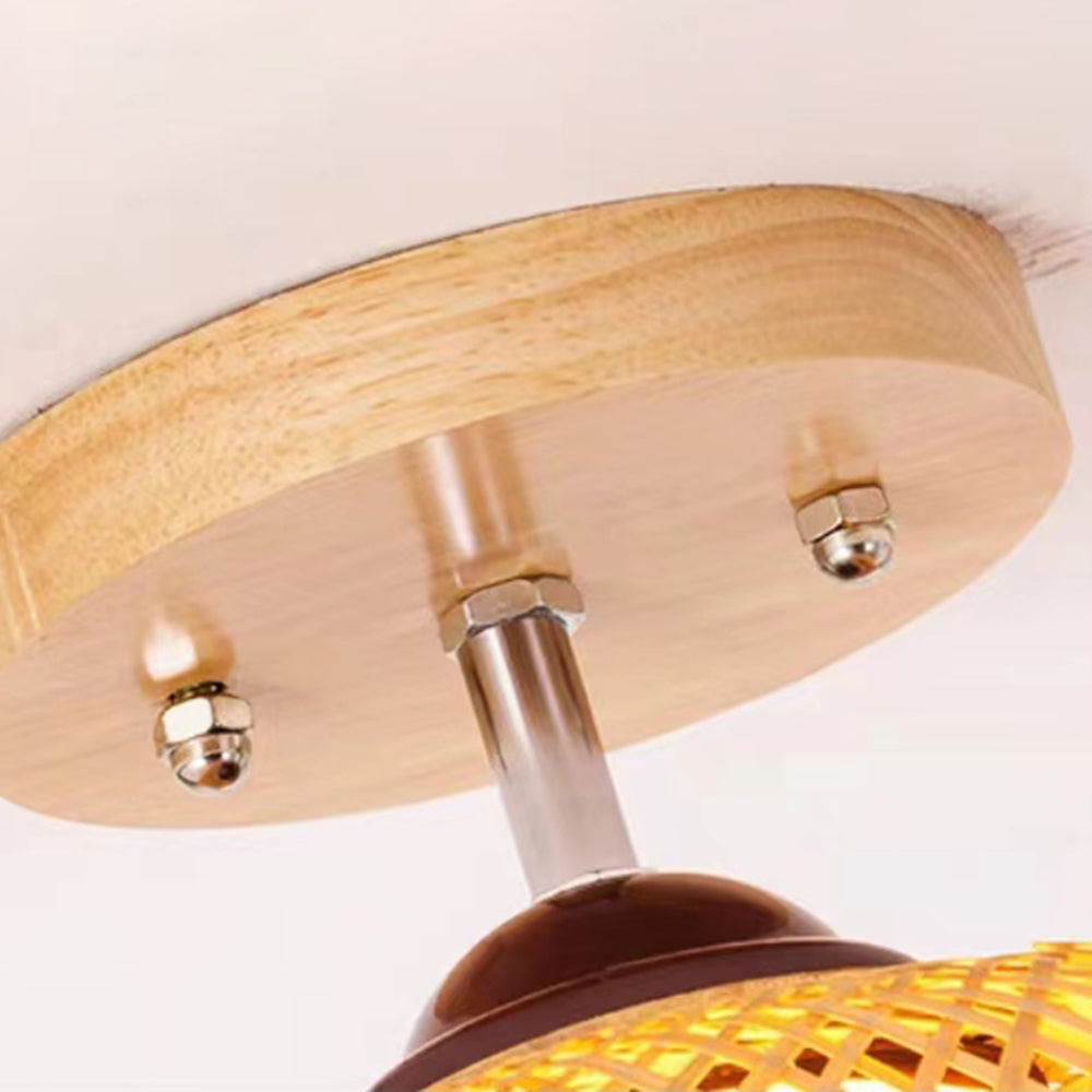 Muto Rattan Deckenleuchte, ∅25/35/40CM - Cueteks