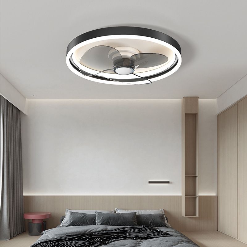 Edge Kirsten Deckenventilator mit Beleuchtung, 2 Farben, 2-flammig, ∅41CM/51CM - Cueteks