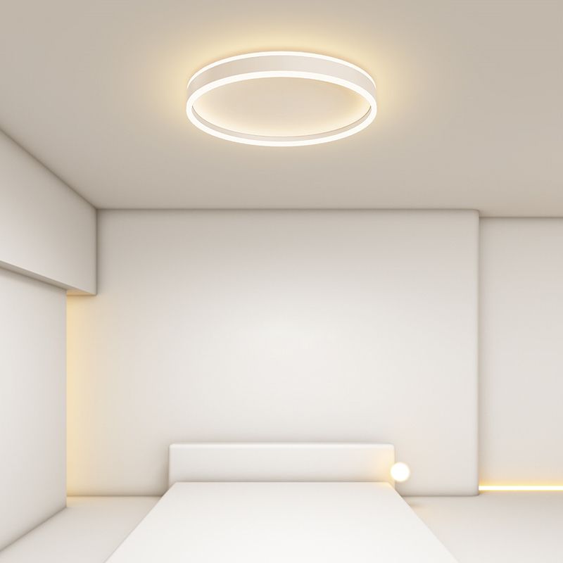 Quinn Deckenleuchte Ring, Minimalistisch, 2 Farben, ∅40CM/50CM - Cueteks