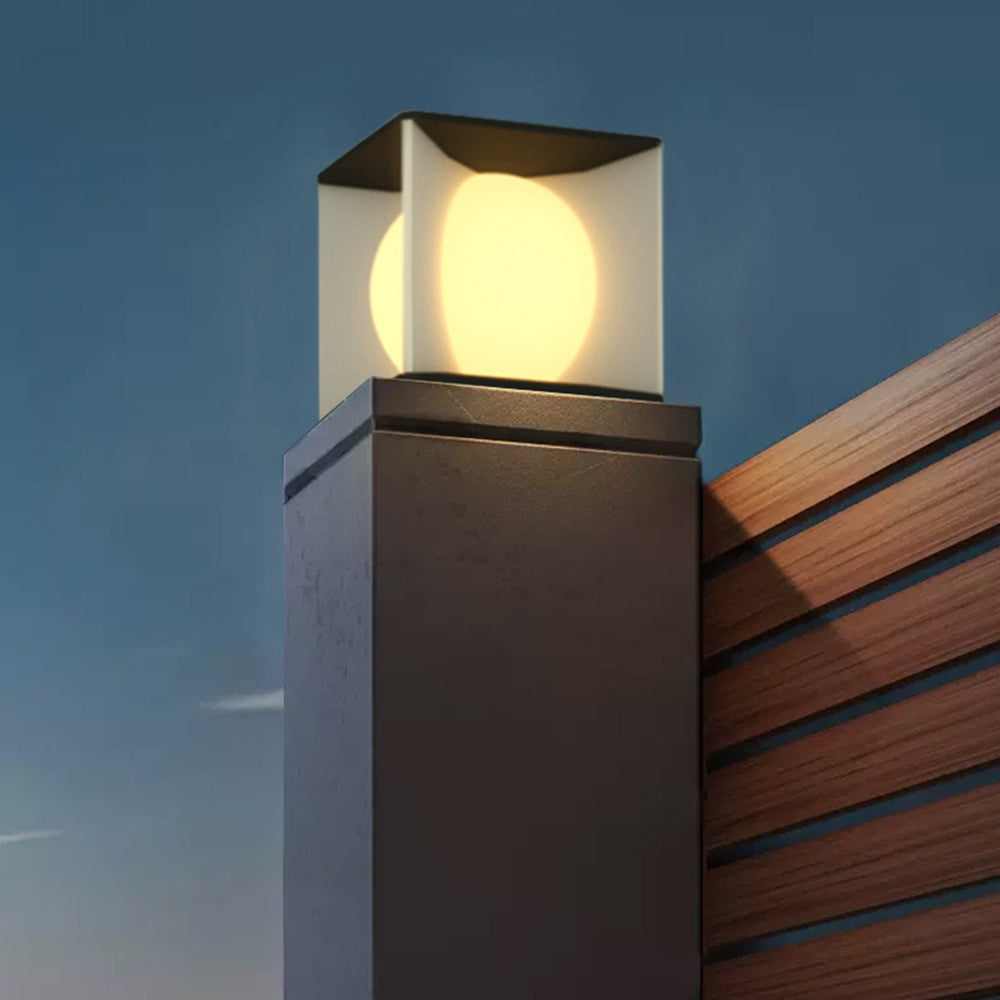 Elif Mond Außensockelleuchte, 20CM/30CM/40CM/50CM Lang - Cueteks