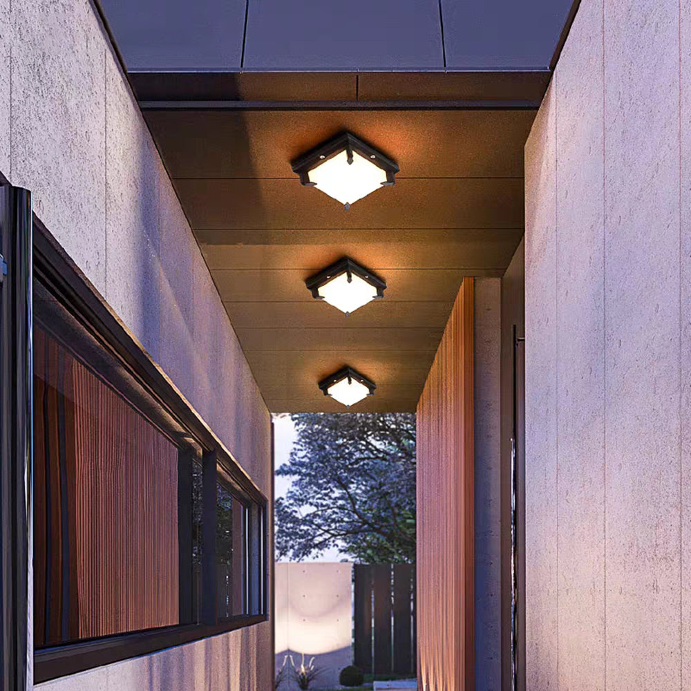 Orr Außendeckenleuchte Geometrie, 5 Stile - Cueteks
