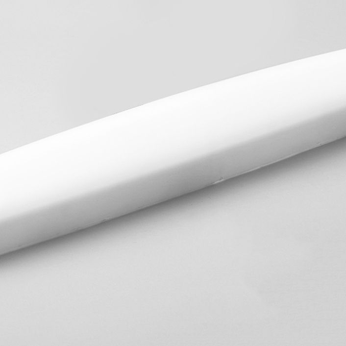 Edge Ovale weiße Spiegelfront Eitelkeit Wandleuchte, 60CM Lang - Cueteks