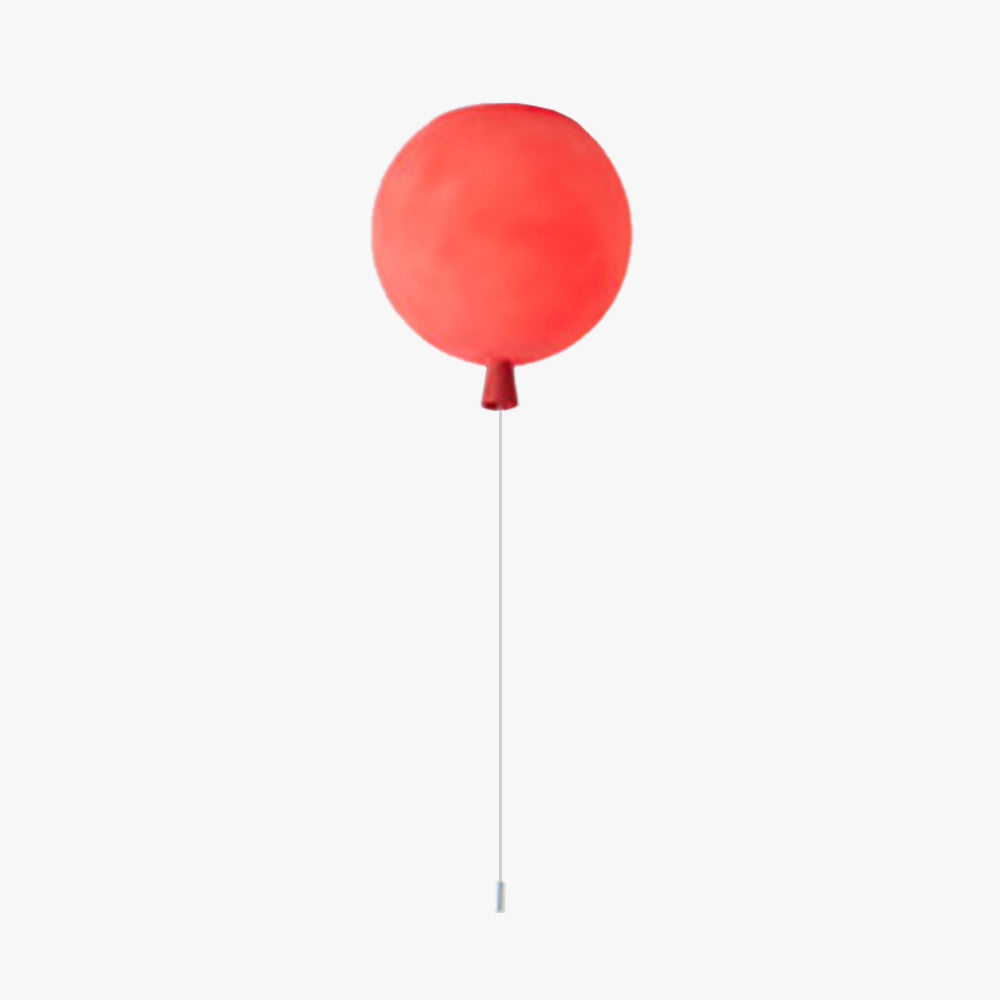 Fateh Matted Ballon Flush Mount Deckenleuchte 5 Farbe, ∅20/25/30 /35CM - Cueteks