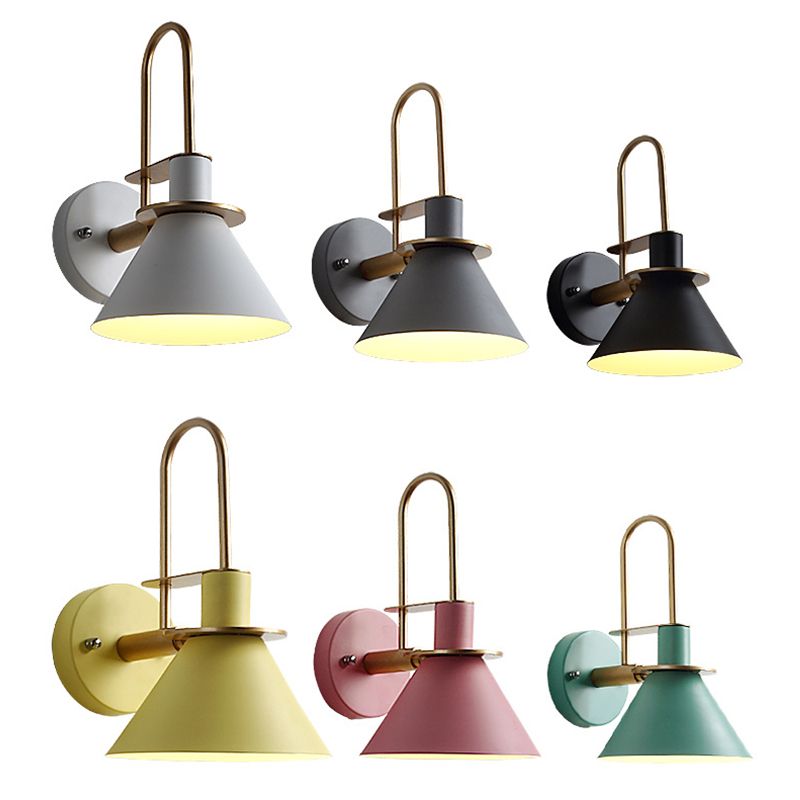 Morandi Spiegelfront Wandleuchte, 6 Farben, 32CM Lang - Cueteks