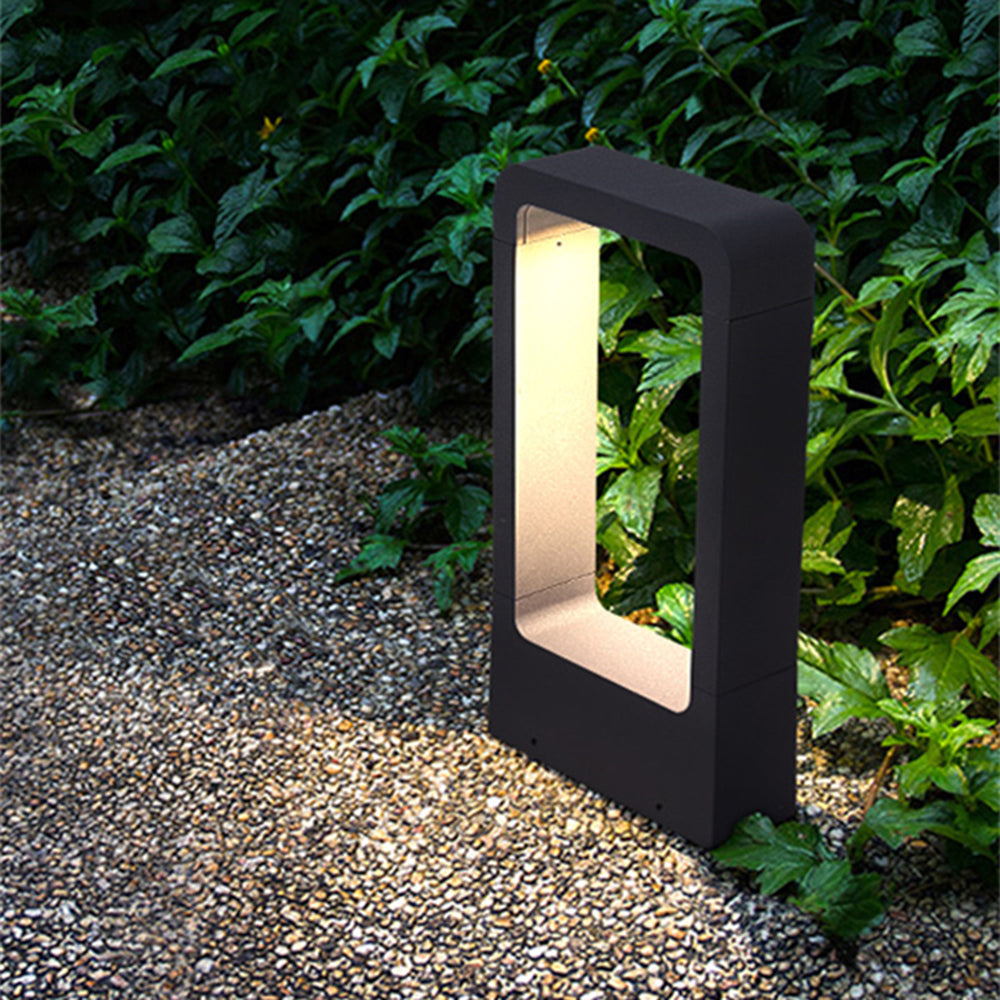 Pena Minimalistisch Außen-Pollerleuchte, 30/60/80CM Lang - Cueteks