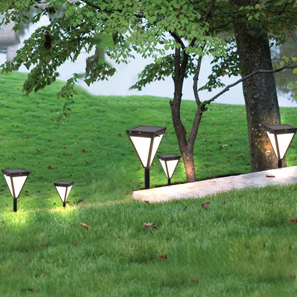 Orr Solar Außen-Wegeleuchte, Aluminium & Glas, 62CM Lang - Cueteks
