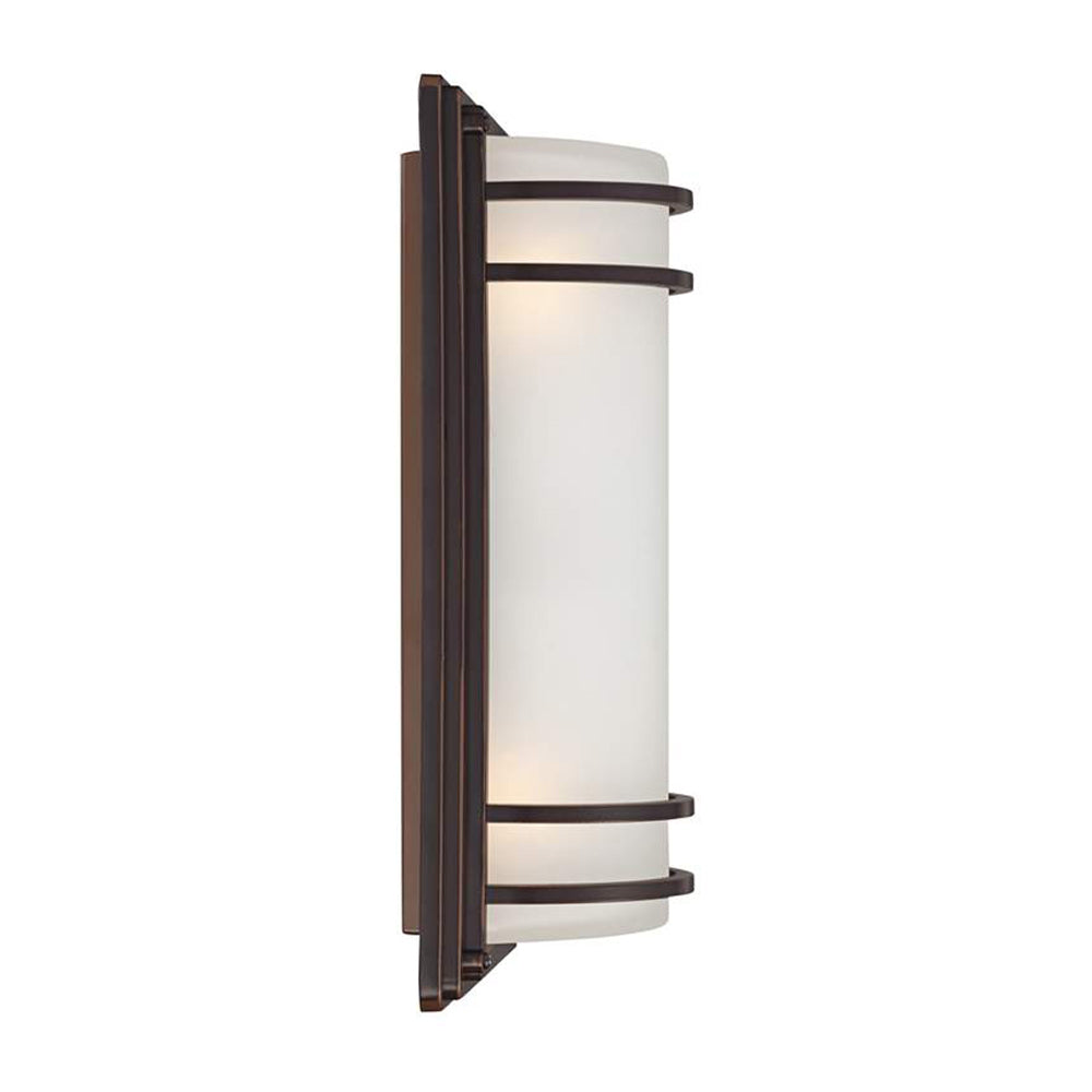 Orr Bronze Opal Außenbreich Wandleuchte, 40CM Lang - Cueteks