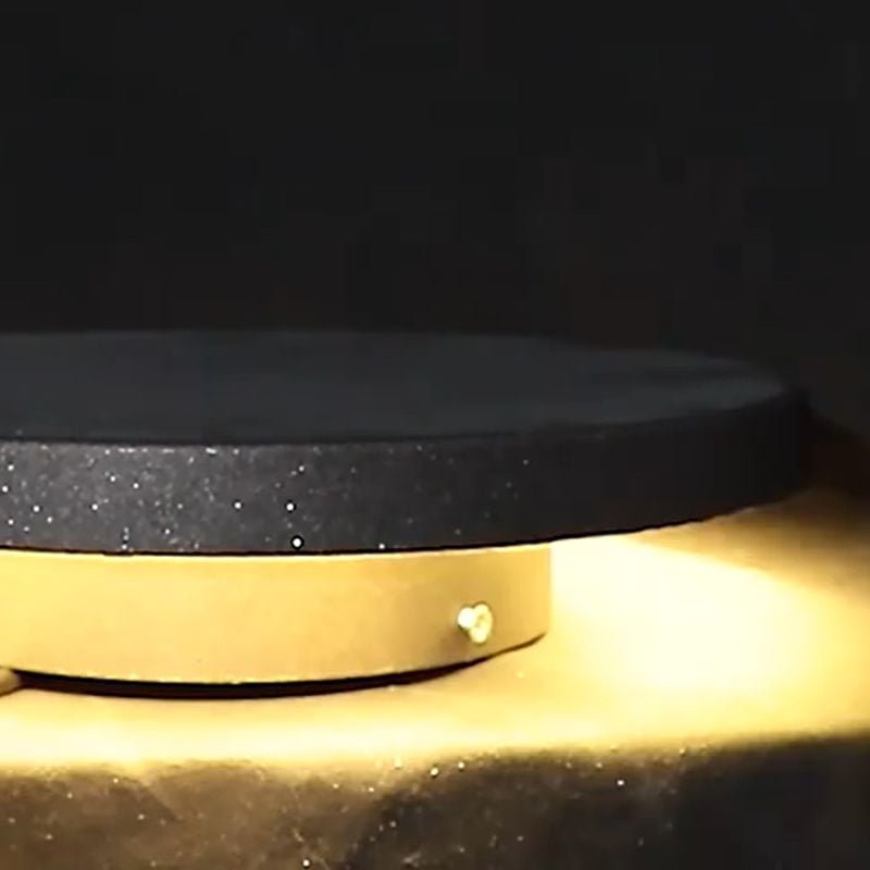Pena Außenleuchte Rasenfläche Runden Solarenergie, ∅30CM - Cueteks