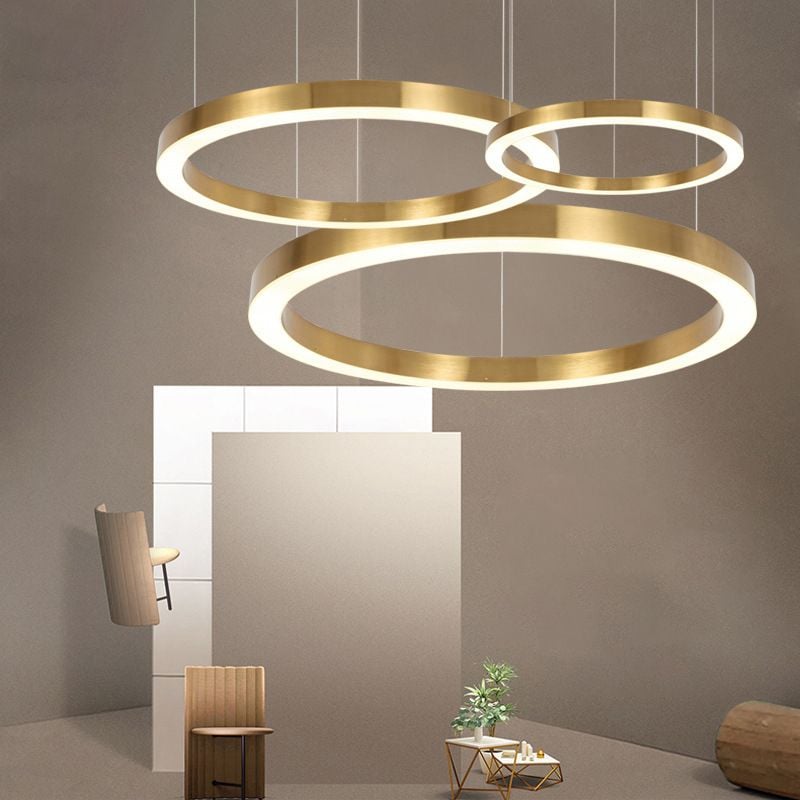 Arisha Pendelleuchte Gold, ∅41CM/60CM/80CM/100CM - Cueteks