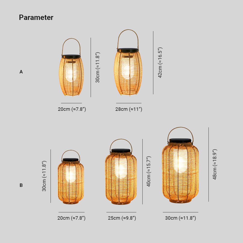 Ritta Außenleuchte, Solar, 2 Stile - Cueteks
