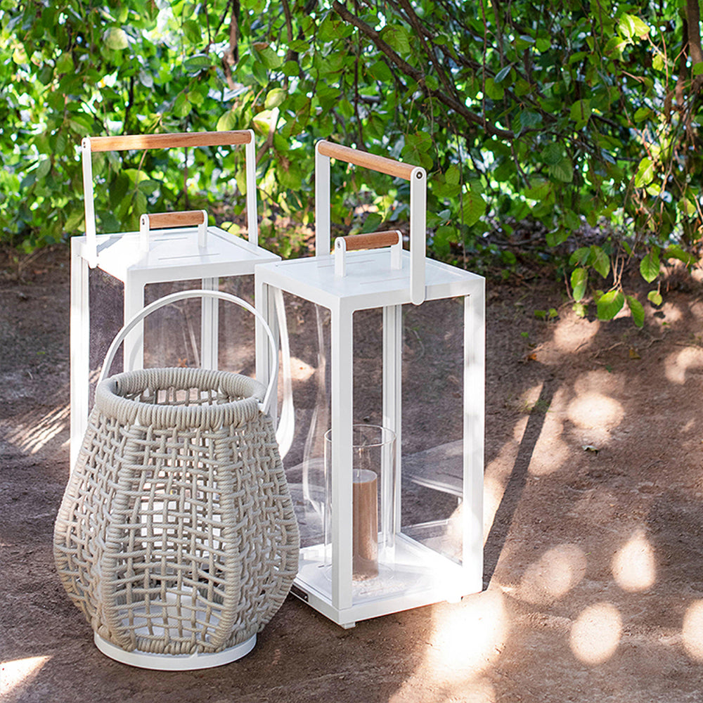 Ritta Außenstehleuchte, Solar/Aufladbar, 2 Farben, Höhe 33CM - Cueteks