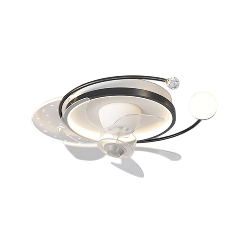 Madina Sternenklar Deckenventilator mit Beleuchtung, 4 Stile, ∅ 50CM/100CM - Cueteks