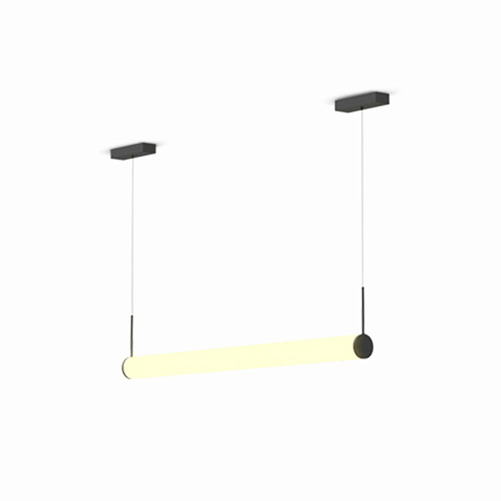 Edge Außenpendelleuchte Schwarz & Weiß, 126CM Lang - Cueteks