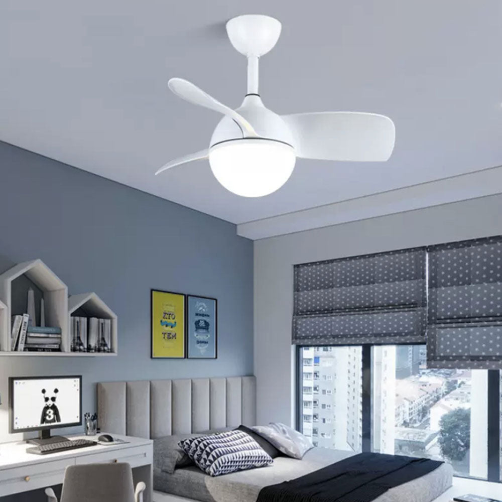 Morandi Deckenventilator mit Beleuchtung 3-Blatt, 3 Farben, ∅76cm - Cueteks
