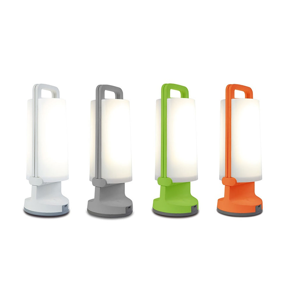 Orr Solar & USB Wiederaufladbar Außen-Tischlampe, 4 Farben, 28CM Lang - Cueteks