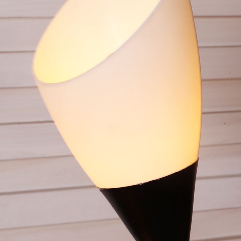 Bella Schwarze Stehleuchte in Form von Blütenzweigen, 6-flammig, 168CM Lang - Cueteks