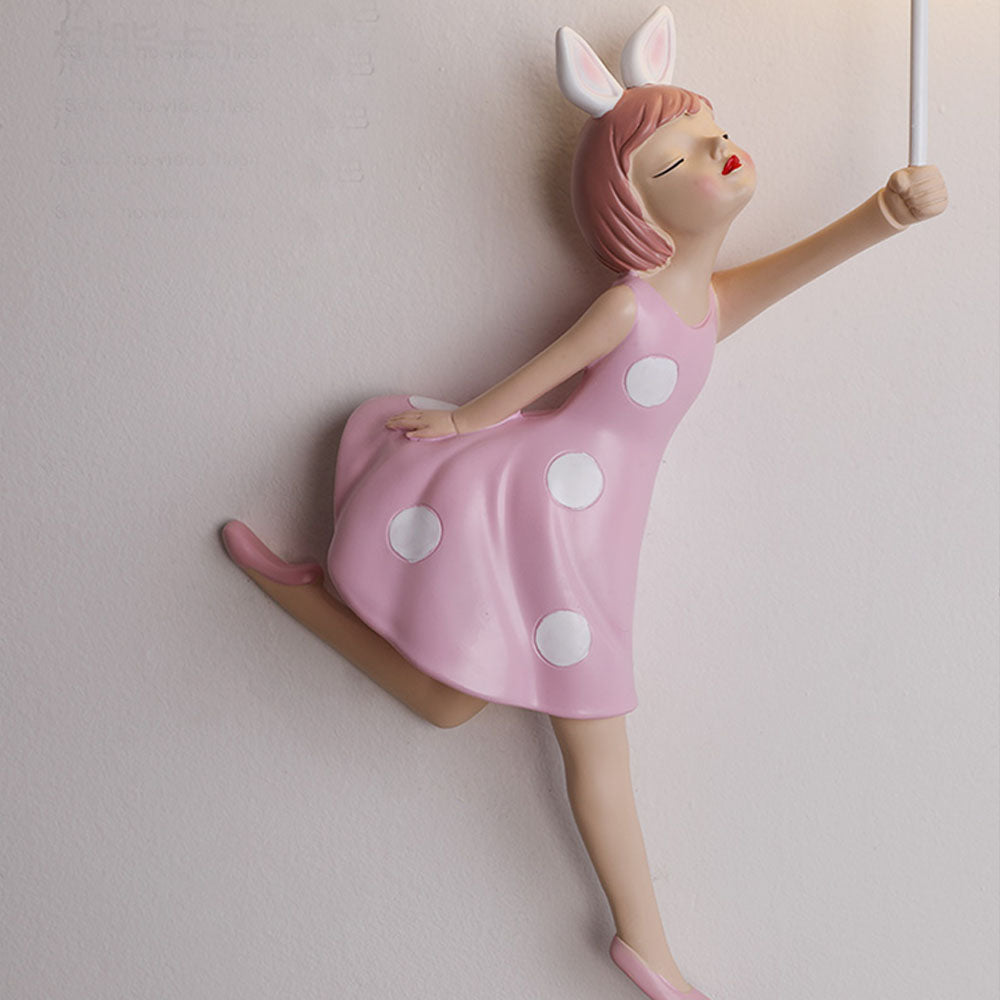 Minori Wandleuchte Rosa, 2 Stile, 49CM Lang - Cueteks