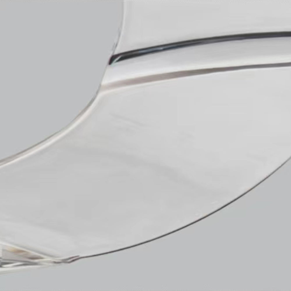 Kirsty Deckenventilator mit Beleuchtung Kristall Chrome, ∅48CM - Cueteks