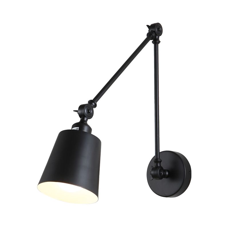Brady Verstellbare Wandleuchte, Metall, 2 Farben, 36CM Lang - Cueteks