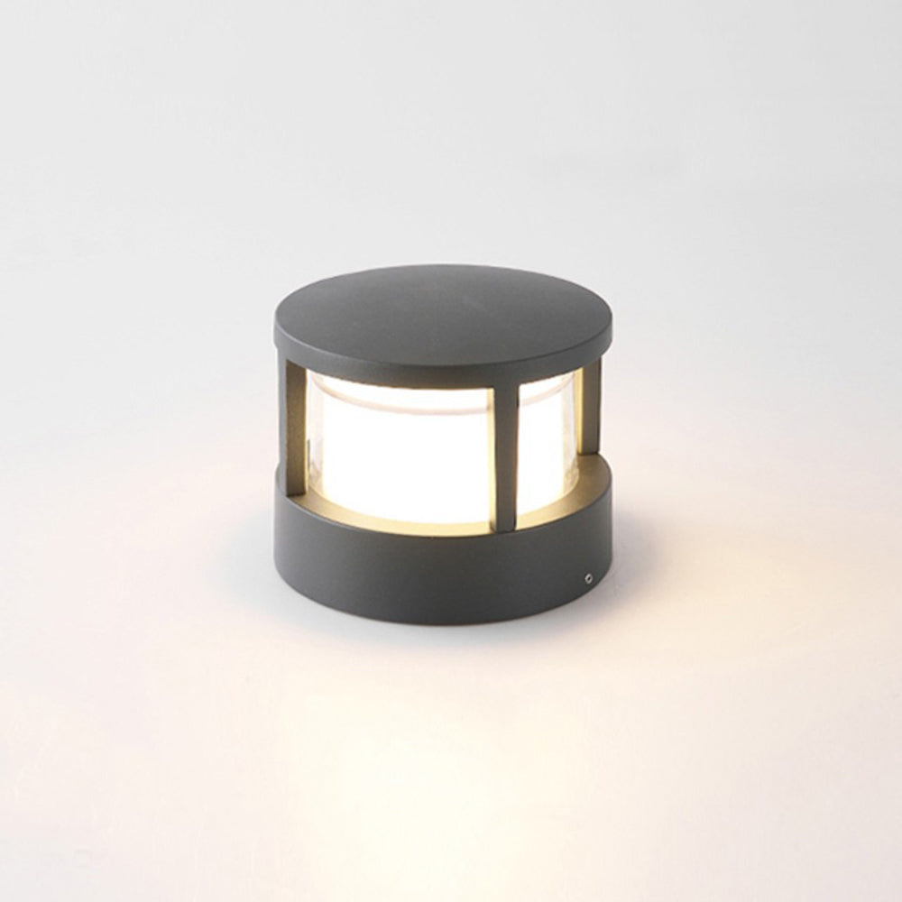 Pena Schwarz & Weiß Außensockelleuchte,  ∅11/16CM - Cueteks