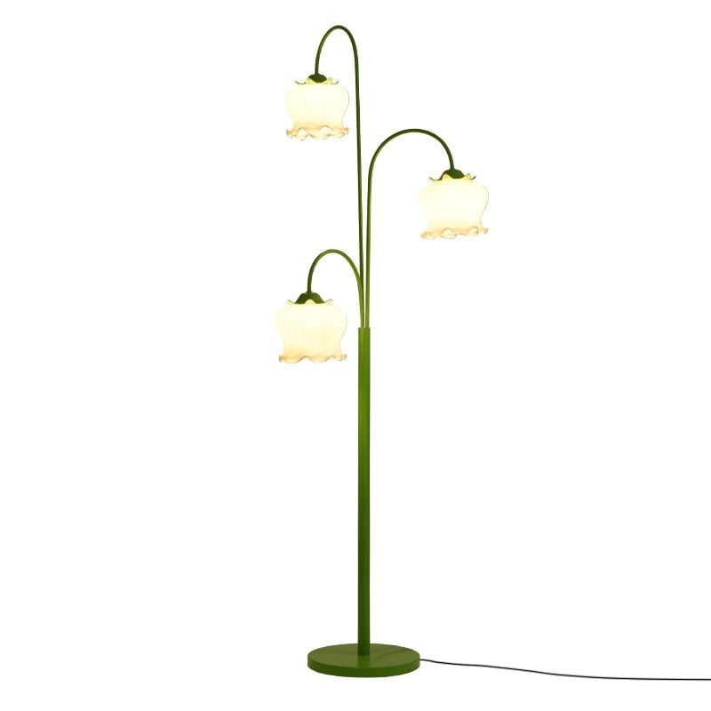 Lily Stehleuchte, Metall, 3-flammig, 160CM Lang - Cueteks