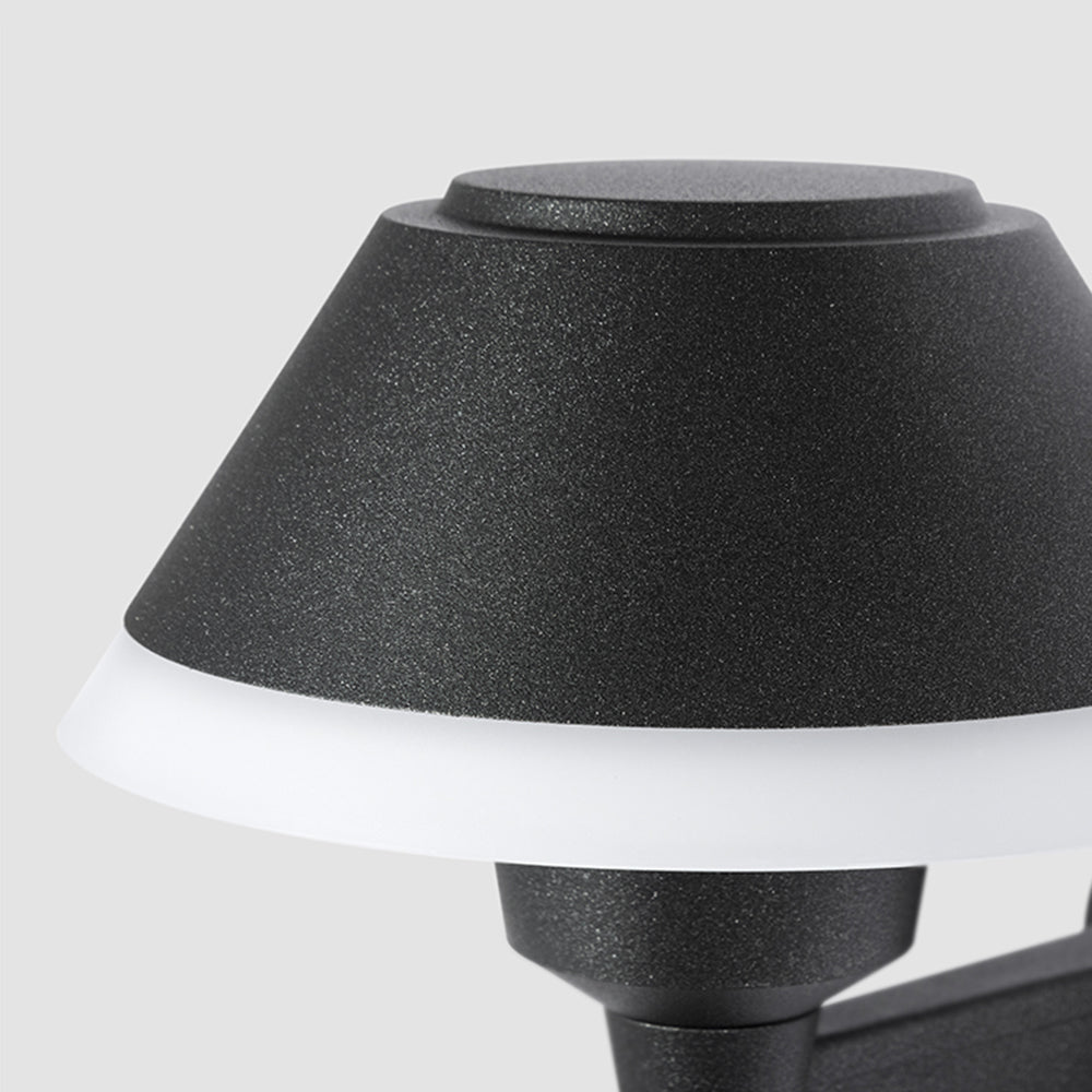 Carins Außenwandleuchte Schwarz, 22CM Lang - Cueteks