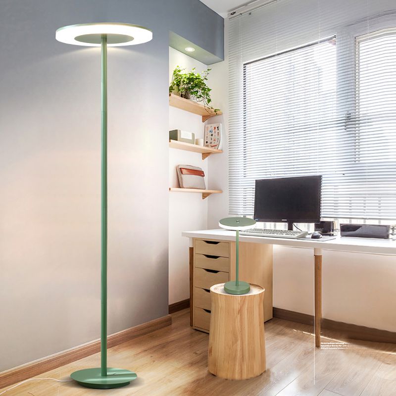Morandi Scheibe Stehleuchte, Metall, 4 Farben, 146CM Lang - Cueteks