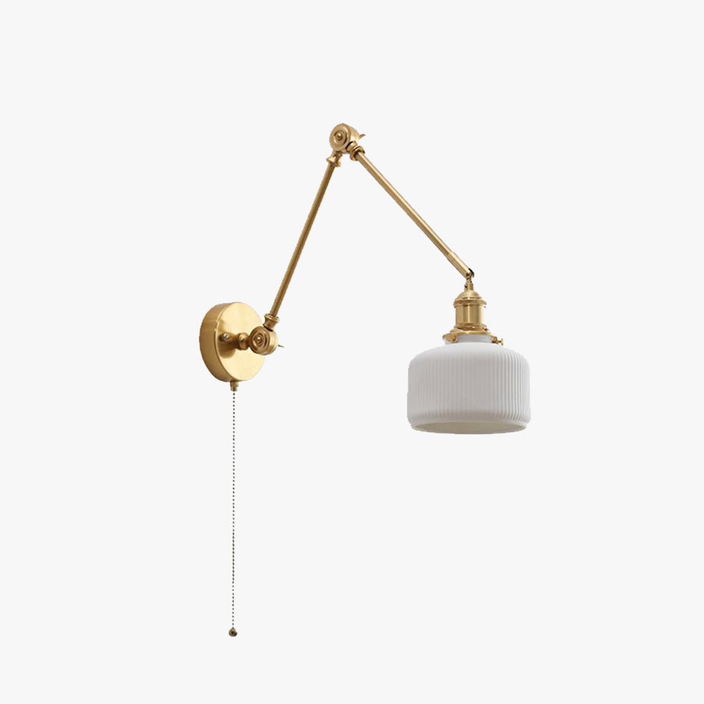 Carins Verstellbare Wandleuchte, Keramik & Metall, 4 Stil - Cueteks