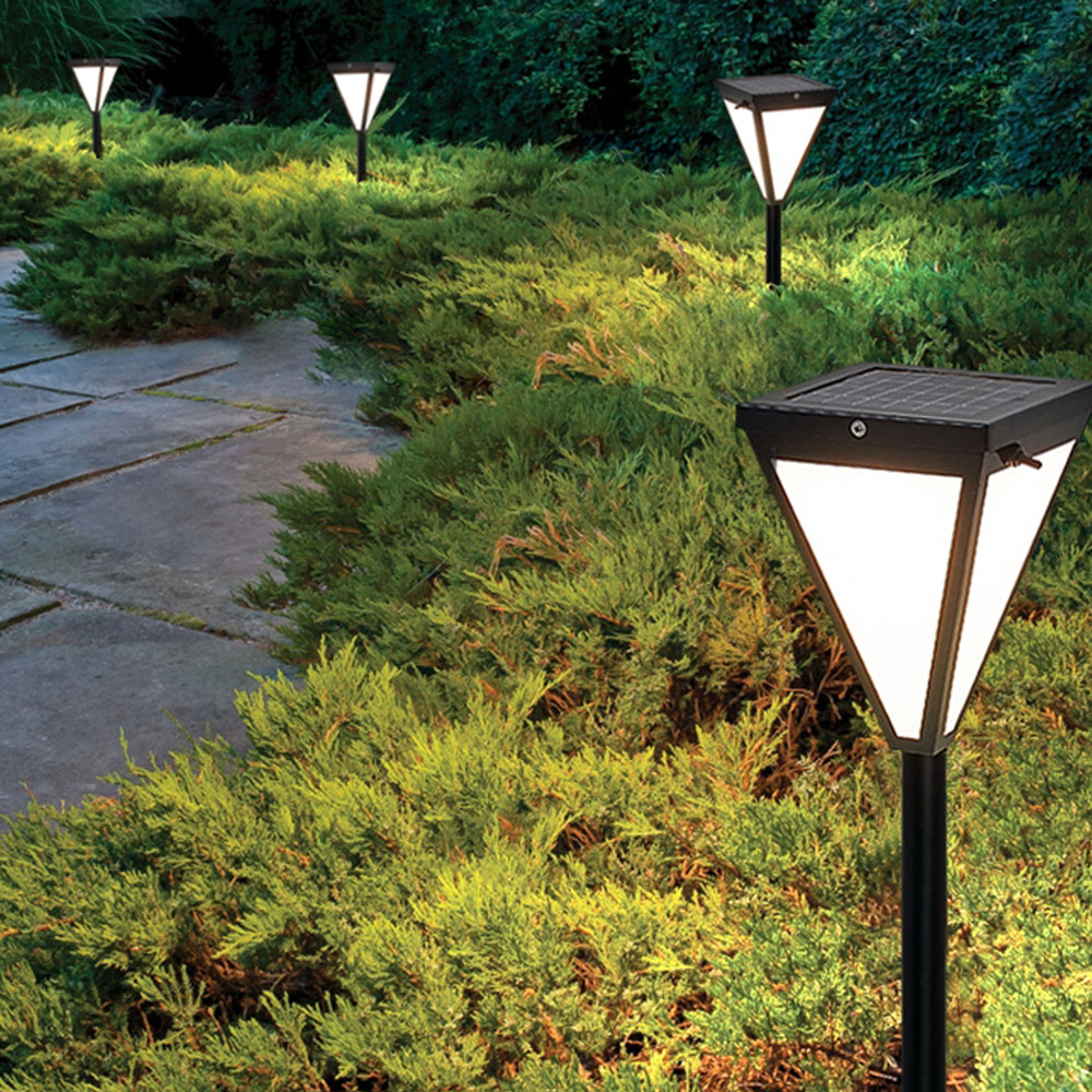 Orr Solar Außen-Wegeleuchte, Aluminium & Glas, 62CM Lang - Cueteks