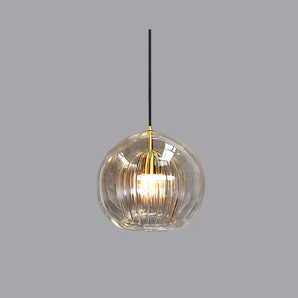 Hailie Glas Pendelleuchte, 2 Farbe, ∅15/20/25CM - Cueteks