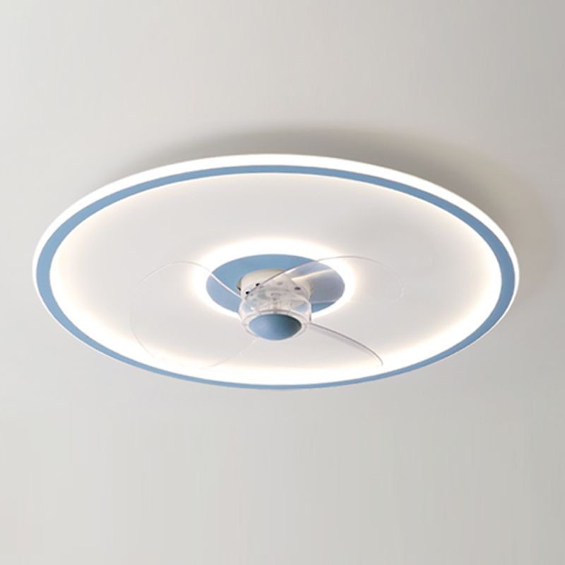 Edge Deckenventilator mit Beleuchtung, 6 Farben, ∅40CM - Cueteks