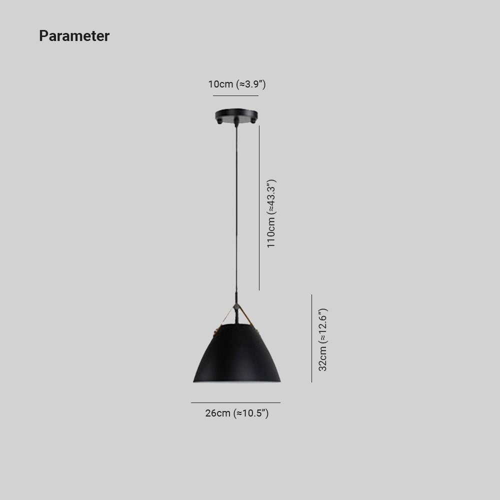 Morandi Pendelleuchte, 6 Farben, ∅26CM - Cueteks