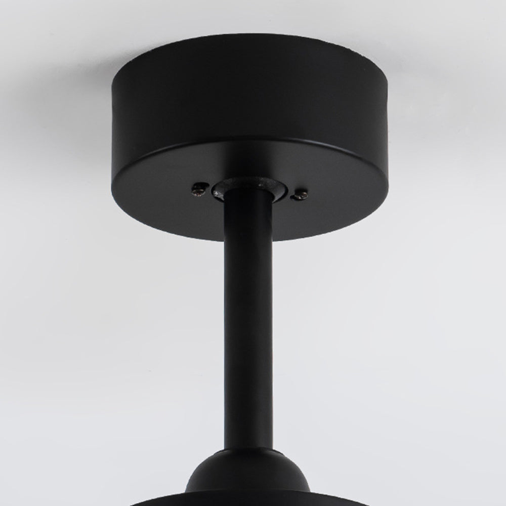 Haydn 3-Blatt Schwarzer Deckenventilator, Metall & ABS, ∅132CM - Cueteks