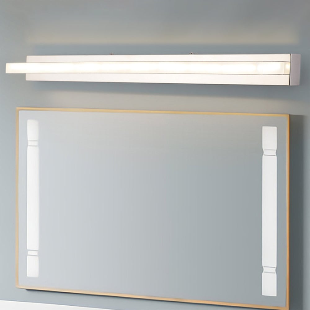 Leigh Rechteckige Spiegelfront Waschtisch-Wandleuchte, L 42/52/62/72CM - Cueteks