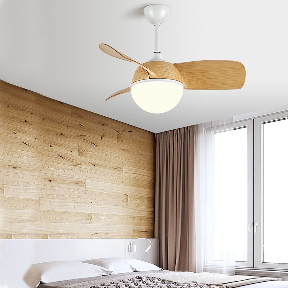 Morandi Deckenventilator mit Beleuchtung 3-Blatt, 3 Farben, ∅76cm - Cueteks