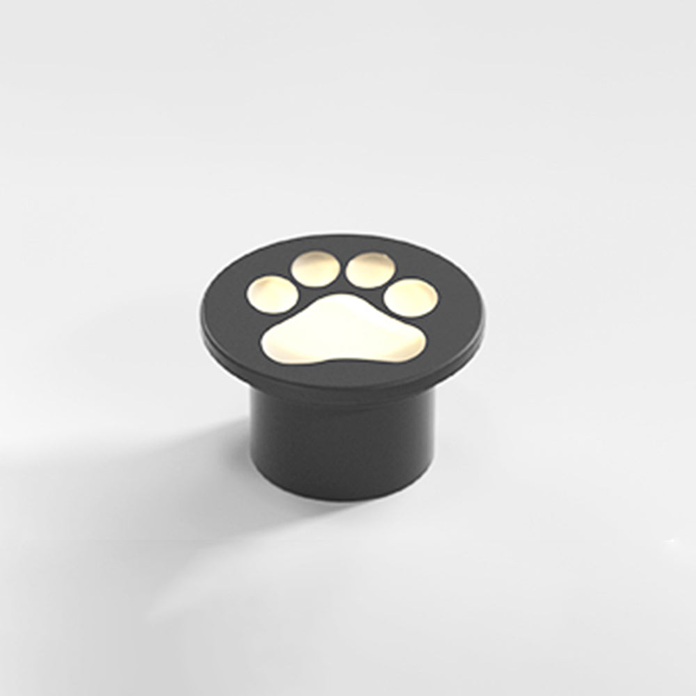 Minori Außen-Bodeneinbaustrahler Katzenpfote, ∅ 15CM - Cueteks
