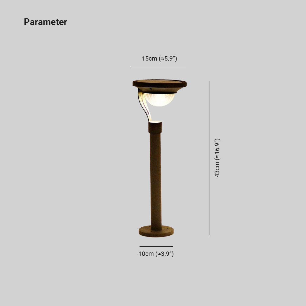 Pena Außen-Wegeleuchte Solarenergie, 43CM lang - Cueteks