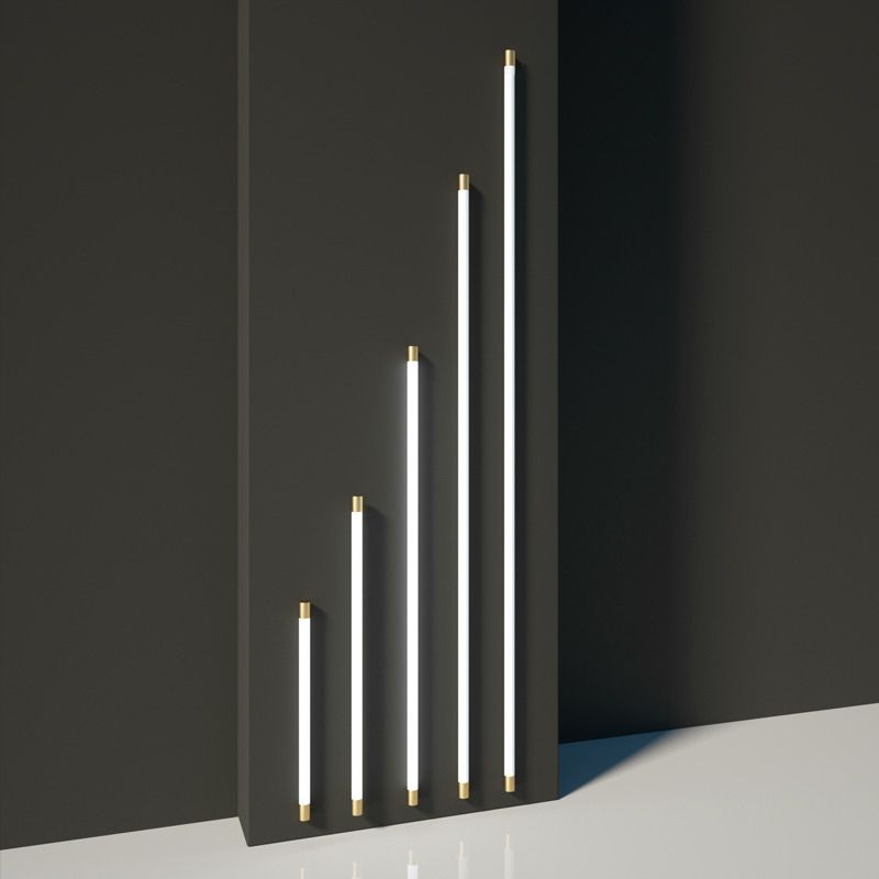 Edge Spiegelfront Wandleuchte Gold，60CM/90CM/119CM lang - Cueteks