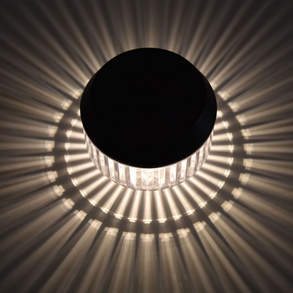 Orr Tischlampe Außenbereich Solar  2 Stück, ∅11CM - Cueteks