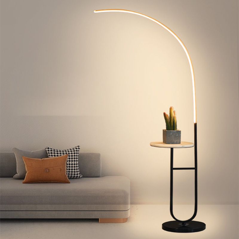Edge Bogenform Nachttisch Stehleuchte, 165CM Lang - Cueteks