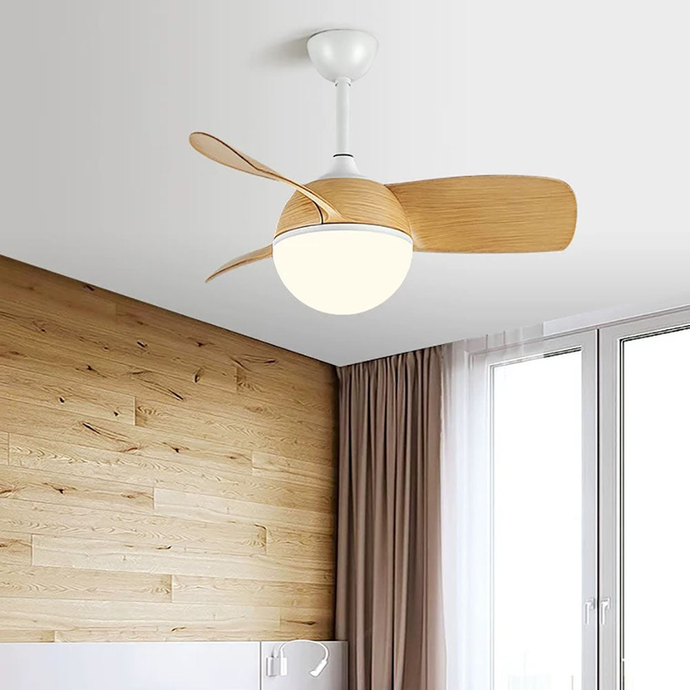 Morandi Deckenventilator mit Beleuchtung 3-Blatt, 3 Farben, ∅76cm - Cueteks