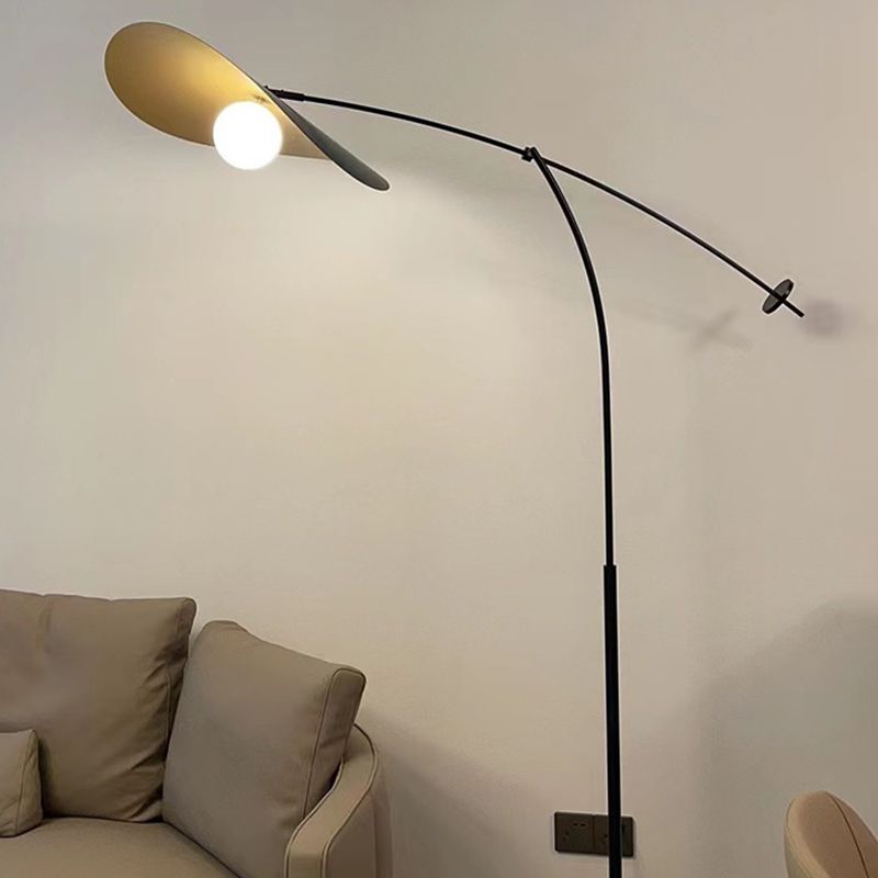 Carins Stehleuchte, Metall & Glas, 2 Farben, 160CM Lang - Cueteks
