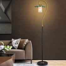 Carins Lotusblatt Stehlampe, Metall & Acryl, 3 Farben, 160CM Lang/165CM Lang - Cueteks